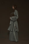 Mutedance 24 Autumn and Winter Waist Silk Dress/Pants MD-MD24FW94-blue MD24FW94